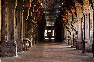 Passage in Sri Meenakshi Temple