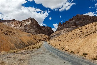 Manali-Leh road to Ladakh in Indian Himalayas. Ladakh