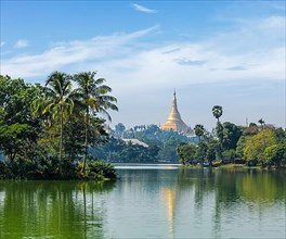 Travel Myanmar tourism background