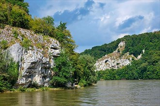 Weltenburg Narrows Nature Reserve on the Danube River