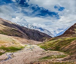 Himalayan landscape. Spiti valley