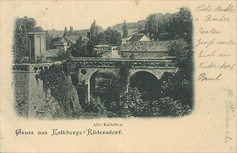 Old lime kilns in Kalkberge-Ruedersdorf