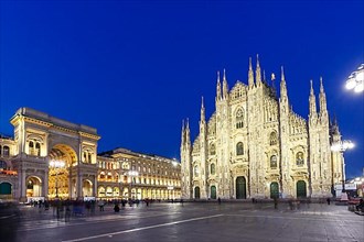 Milan Cathedral Cathedral and Galleria Vittorio Emanuele Duomo di Milano Church Travel Travel City by Night in Milan