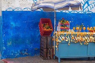 Stall selling oranges