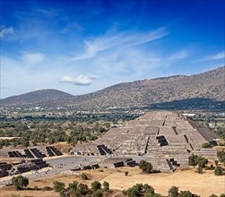 Famous Mexico landmark tourist attraction
