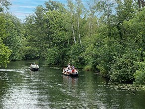 Boat trip on the Spree in the Spreewald