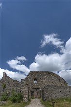 Eisenberg medieval castle ruins