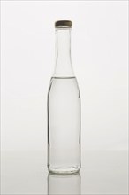 Elegant minimalist bottle with water