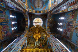 Interior of Abakan Cathedral of the Transfiguration