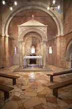 Altar room of the Pieve di Santa Maria Annunziata e San Biagio