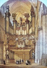 The organ of Saint-Omer Cathedral