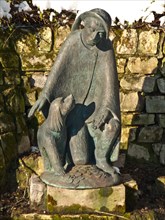 Sculpture of a shepherd