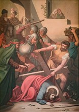 Station of the Cross by an unknown artist. 3 Station