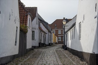 Historic alley in Ribe