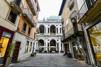 Historic center in the Unesco world heritage site Vicenza