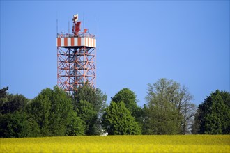 Radar tower of an airport