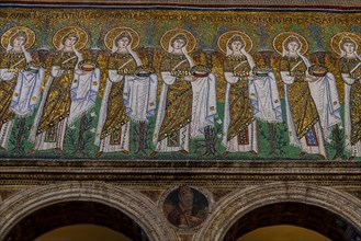 Mosaics in the Basilica di Sant'Apollinare Nuovo