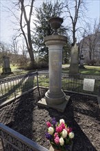 Historic tomb of the garden architect Maximilian Friedrich Weyhe