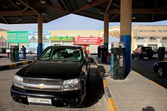 Petrol station in Doha