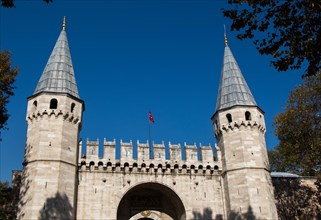 Fine example of ottoman Turkish tower architecture masterpieces