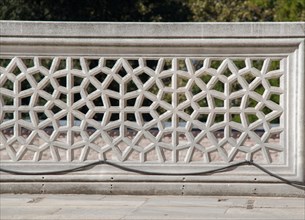 Ottoman marble carving art in detail