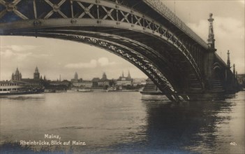 The Rhine Bridge in Mainz