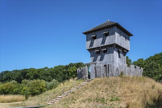 Fortified defence tower at Westhove Castle