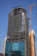 Construction site for new high-rise buildings