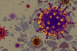 Stop COVID-19 Corona virus global outbreak pandemic disease
