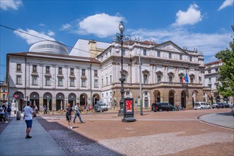 Milan Scala at the Piazza della Scala