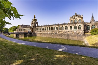 Dresden Zwinger with the Crown Gate