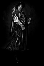 Man in medieval garb
