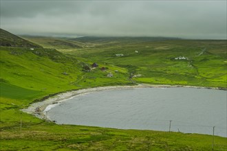 Coastline of the Shetland islands
