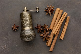 Cinnamon sticks grinder