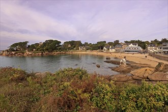 Oratoire de Saint-Guirec near Ploumanac'h on the Cote de granite rose