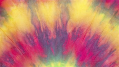 Multicolored gradient tie dye fabric texture 1