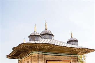 Outer view of dome in Ottoman architecture in