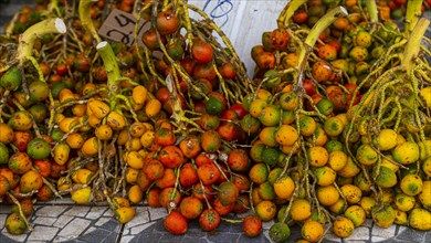 Fresh fruits on the martket of Manaus