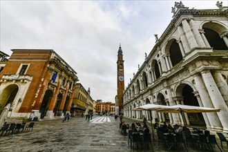 Historic center in the Unesco world heritage site Vicenza