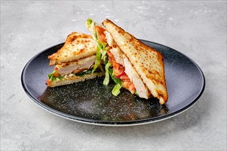 Sandwich with chicken