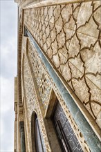 Magnificent facade of the Hassan II Mosque