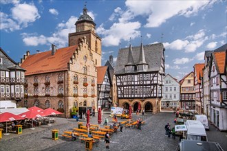 Market square with wine house