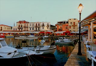 Harbour town of Rethymno