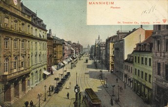 Street Planken in Mannheim