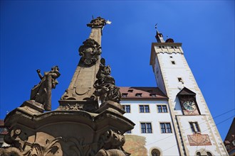 Vierroehrenbrunnen and Beim Grafeneckart