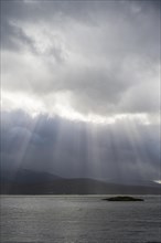 Rainy weather and sunshine in the Highlands