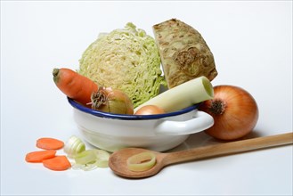 Soup vegetables