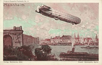 Zeppelin over Mannheim