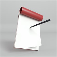 Flip chart papers pen