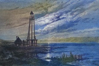 Cossack watchtower on the Kuban River
